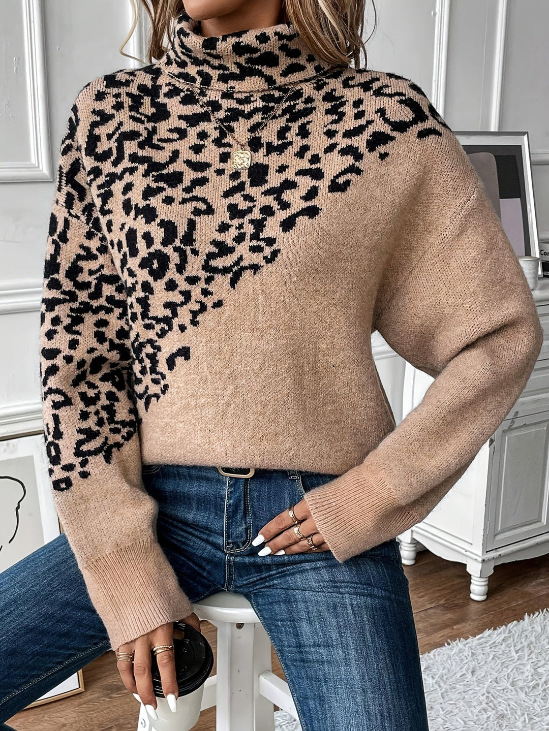 Sylvia - Leopard Sweater