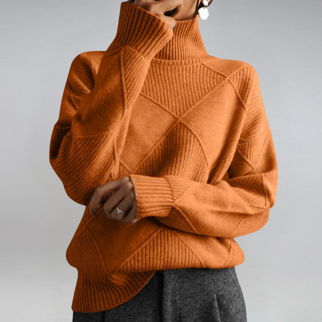 Catherine - Luxe Turtleneck Sweater