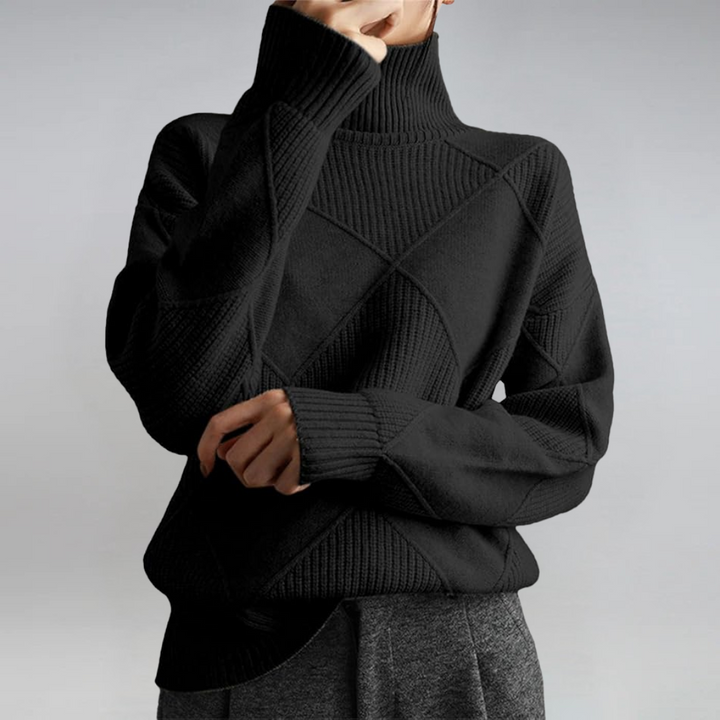 Catherine - Luxe Turtleneck Sweater