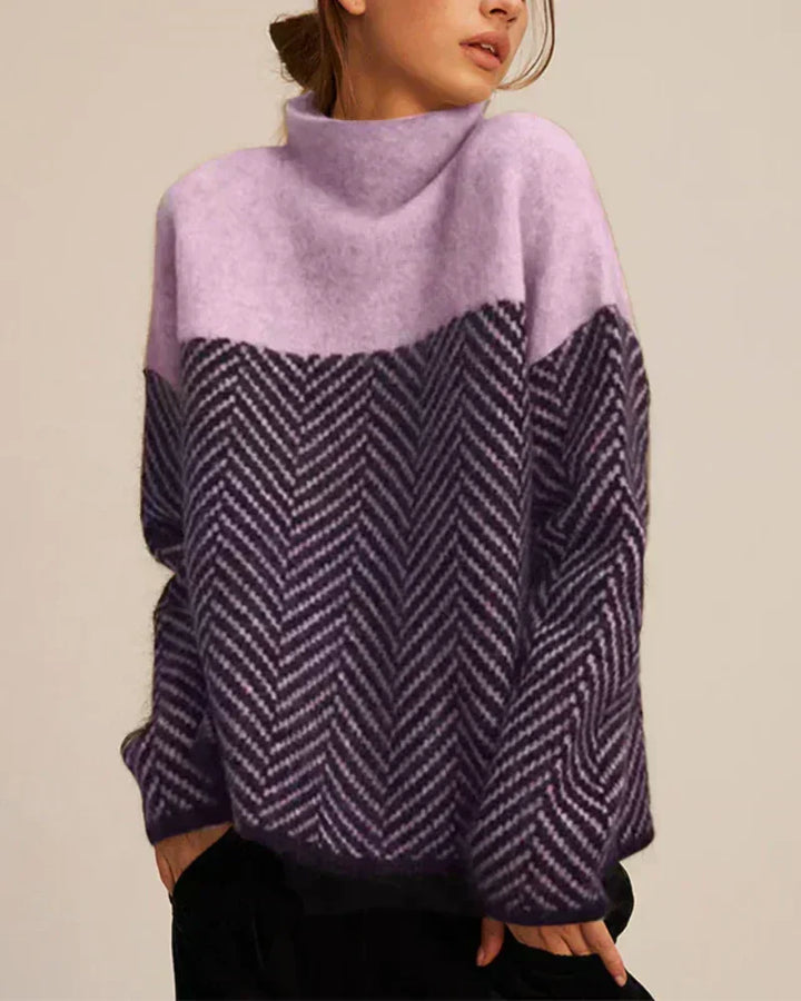 Clarisse - Cotton Turtleneck Sweater