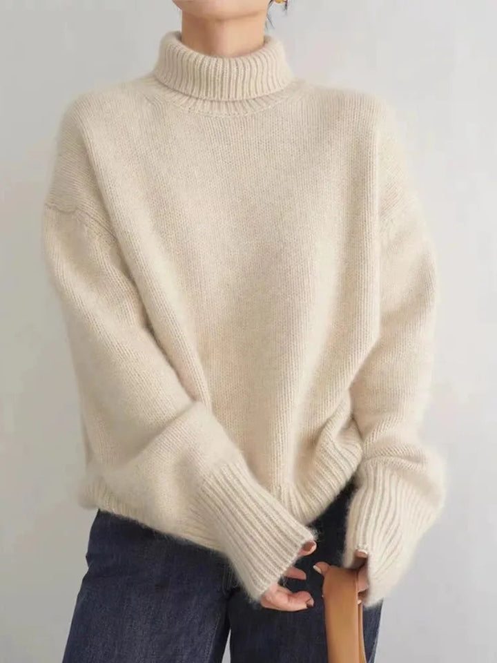 Solvina - Classic Turtleneck Sweater