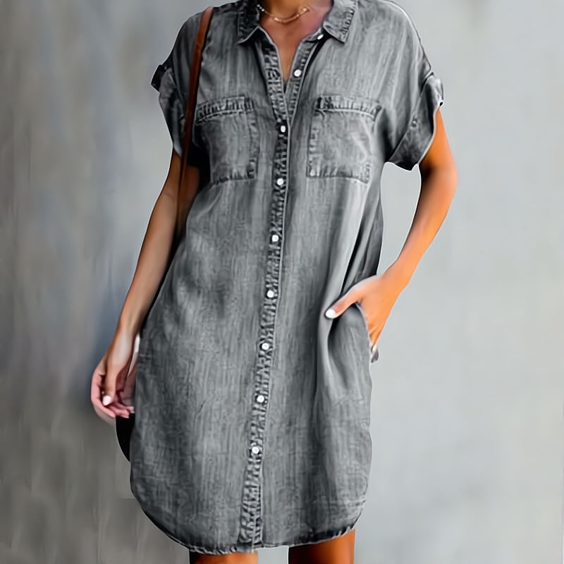 Beau | Button-Down Shirt Dress