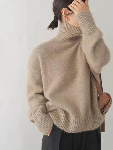 Selene - Luxe Turtleneck Sweater