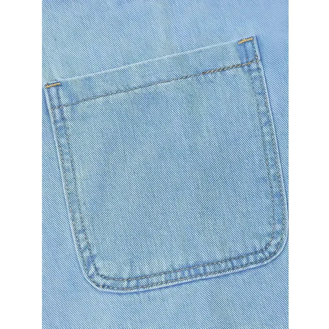 Emma | Relaxed Denim-Look Dress